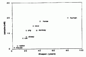 Muscle carnosine correlates with mammalian lifespan