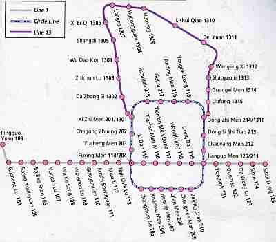 Beijing Subway Map